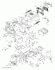 Husqvarna CTH 141 (96061034501) - Lawn Tractor (2013-08) Ersatzteile CHASSIS ENCLOSURES