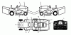 Husqvarna CTH 151T (96061034300) - Lawn Tractor (2012-08 & After) Ersatzteile DECALS