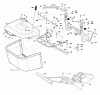 Husqvarna CTH 151T (96061034300) - Lawn Tractor (2012-08 & After) Ersatzteile BAGGER