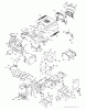 Husqvarna CTH 151T (96061034301) - Lawn Tractor (2013-08) Ersatzteile CHASSIS ENCLOSURES