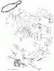Husqvarna CTH 151T (96061034301) - Lawn Tractor (2013-08) Ersatzteile DRIVE