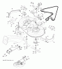 Husqvarna CTH 151T (96061034301) - Lawn Tractor (2013-08) Ersatzteile MOWER DECK / CUTTING DECK