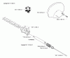 Husqvarna HA 110 - Hedge Trimmer Attachment (2005-02 to 2005-09) Ersatzteile Hedgetrimmer Attachment HA110