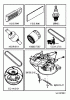 Husqvarna CTH 164T (96051007400) - Lawn Tractor (2012-11 & After) Ersatzteile FREQUENTLY USED PARTS