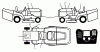 Husqvarna CTH 164T (96051010700) - Lawn Tractor (2013-07) Ersatzteile DECALS