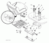 Husqvarna CTH 173 (96051001600) - Lawn Tractor (2011-01 & After) Ersatzteile SEAT