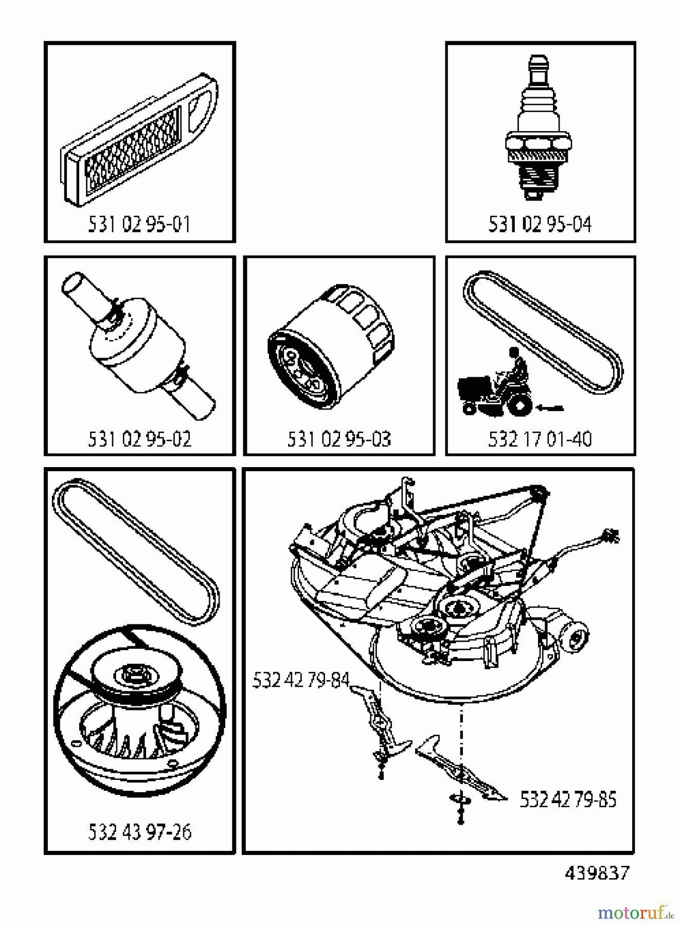 Husqvarna Rasen und Garten Traktoren CTH 173 (96051001601) - Husqvarna Lawn Tractor (2011-01 & After) ACCESSORIES