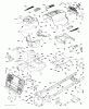 Husqvarna CTH 173 (96051001601) - Lawn Tractor (2011-01 & After) Ersatzteile CHASSIS ENCLOSURES