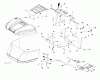 Husqvarna CTH 174 (96051002701) - Lawn Tractor (2012-05 & After) Ersatzteile BAGGER