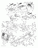 Husqvarna CTH 174 (96051002701) - Lawn Tractor (2012-05 & After) Ersatzteile CHASSIS ENCLOSURES