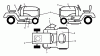 Husqvarna CTH 174 (96051002700) - Lawn Tractor (2011-12 & After) Ersatzteile DECALS