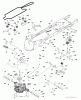Husqvarna CTH 174 (96051002700) - Lawn Tractor (2011-12 & After) Ersatzteile DRIVE