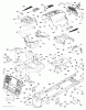 Husqvarna CTH 174 (96051002800) - Lawn Tractor (2011-12 & After) Ersatzteile CHASSIS ENCLOSURES