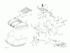 Husqvarna CTH 174 (96051002801) - Lawn Tractor (2012-06 & After) Ersatzteile BAGGER