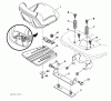 Husqvarna CTH 173 (96051001601) - Lawn Tractor (2011-01 & After) Ersatzteile SEAT