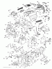 Husqvarna CTH 182T (96061031800) - Lawn Tractor (2010-11 & After) Ersatzteile CHASSIS ENCLOSURES