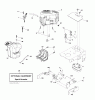 Husqvarna CTH 182T (96061031800) - Lawn Tractor (2010-11 & After) Ersatzteile ENGINE