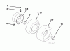 Husqvarna CTH 182T (96061031800) - Lawn Tractor (2010-11 & After) Ersatzteile WHEELS TIRES