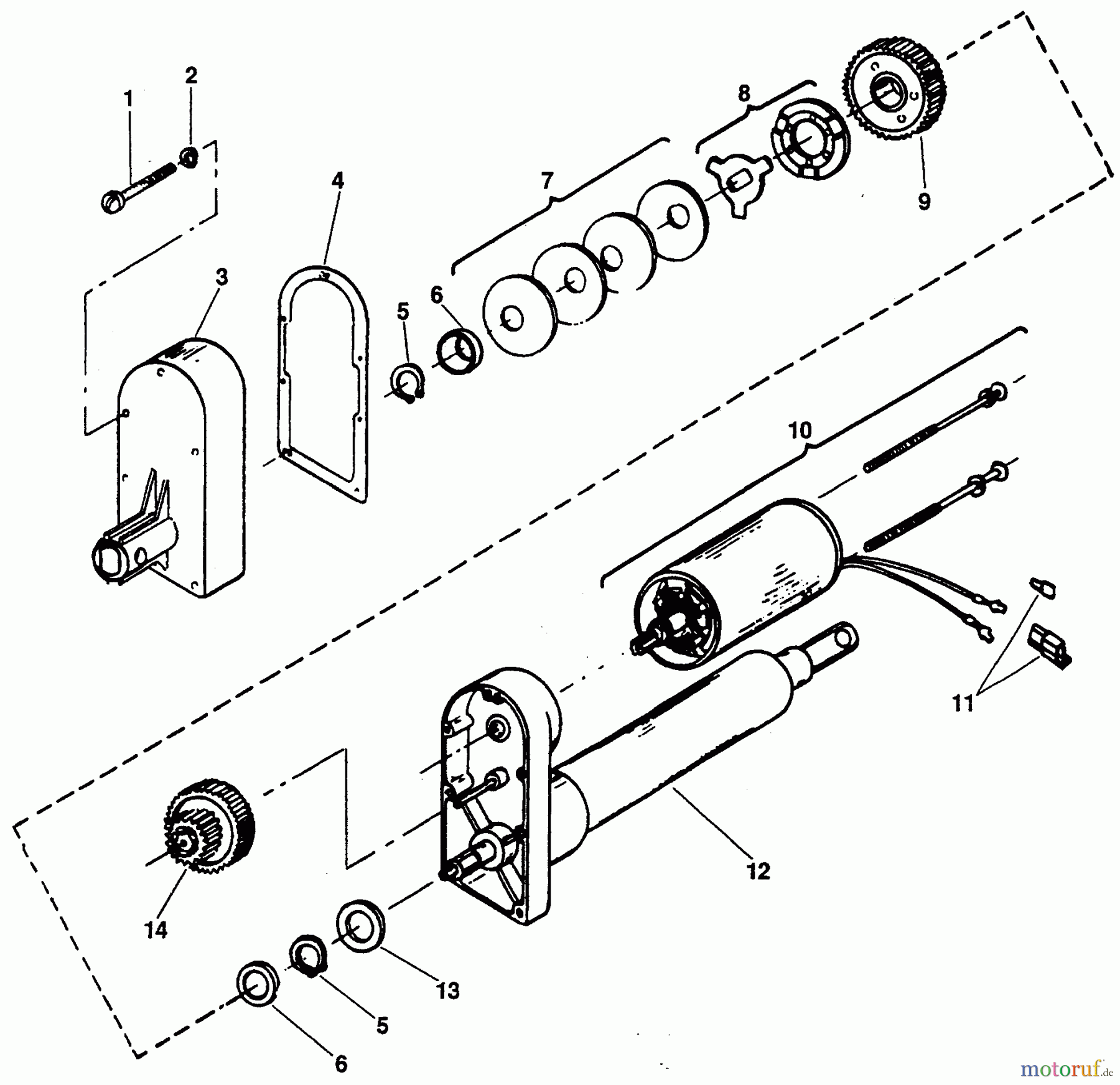 Husqvarna Zubehör, Rasenmäher / Mäher EA 20B - Husqvarna Electric Lift Kit (1998-04 & After) Electric Actuator