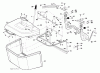 Husqvarna CTH 192 (96061030900) - Lawn Tractor (2010-12 & After) Ersatzteile BAGGER