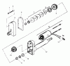 Husqvarna EAV 20A - Electric Lift Kit for Hydro Tractors W/Side Mounted Pulley (2001-05 & After) Ersatzteile Actuator