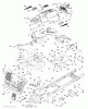 Husqvarna CTH 194 (96051003000) - Lawn Tractor (2012-01 & After) Ersatzteile CHASSIS ENCLOSURES