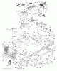 Husqvarna CTH 194 (96051003001) - Lawn Tractor (2012-05 & After) Ersatzteile CHASSIS ENCLOSURES