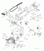 Husqvarna CTH 19530 (96051011900) - Lawn Tractor (2013-05) Ersatzteile DRIVE