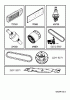 Husqvarna CTH 19530 (96051011900) - Lawn Tractor (2013-05) Ersatzteile FREQUENTLY USED PARTS
