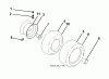 Husqvarna CTH 126 (96051000801) - Lawn Tractor (2011-07 & After) Ersatzteile WHEELS TIRES