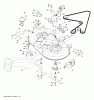 Husqvarna CTH 2038 (96061030403) - Lawn Tractor (2011-06 & After) Ersatzteile MOWER DECK / CUTTING DECK