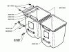 Husqvarna GC 970 - Grass Catcher (1991-12 & After) Ersatzteile Container