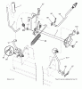 Husqvarna CTH 184T (96051009500) - Lawn Tractor (2013-06) Ersatzteile MOWER LIFT / DECK LIFT