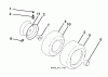 Jonsered LT2320 CMA2 (96051007200) - Lawn & Garden Tractor (2012-11) Ersatzteile WHEELS TIRES