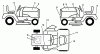 Husqvarna GT 160 (H1644C) - Garden Tractor (1991-08 & After) Ersatzteile Decals
