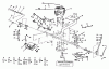 Husqvarna GT 160 (H1644C) - Garden Tractor (1991-08 & After) Ersatzteile Engine And Drive Controls Group