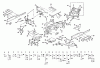 Husqvarna GT 180 (954000211) (H1850B) - Garden Tractor (1990-11 & After) Ersatzteile Frame, Fender And Drawbar