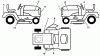 Husqvarna GT 180 (954000372) (H1850C) - Garden Tractor (1992-08 to 1992-10) Ersatzteile Decals