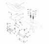 Husqvarna GT 200 (954001112A) - Garden Tractor (1994-07 & After) Ersatzteile Seat Assembly