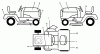 Husqvarna GT 200 (954002012A) - Garden Tractor (1995-06 & After) Ersatzteile Decals
