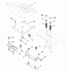 Husqvarna GT 200 (954140011A) - Garden Tractor (1997-12 & After) Ersatzteile Seat Assembly