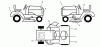 Husqvarna GT 200 (954830156A) - Garden Tractor (1995-08 & After) Ersatzteile Decals