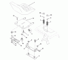 Husqvarna GT 200 (954830156A) - Garden Tractor (1995-08 & After) Ersatzteile Seat Assembly