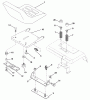 Husqvarna GT 200 (954840001) (HCGTK200A) - Garden Tractor (1996-01 & After) Ersatzteile Seat Assembly
