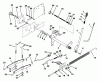 Husqvarna GT 200 (HN2050A) - Garden Tractor (1993-12 & After) Ersatzteile Lift Assembly