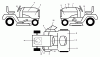 Husqvarna GT 2254 (96023000500) - Garden Tractor (2005-05 & After) Ersatzteile Decals