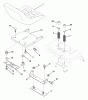 Husqvarna GT 2254 (96023000500) - Garden Tractor (2005-05 & After) Ersatzteile Seat Assembly