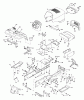Husqvarna GT 2254 (96025000200) - Garden Tractor (2005-05 & After) Ersatzteile Chassis And Enclosure