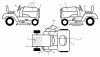 Husqvarna GT 2254 (96025000200) - Garden Tractor (2005-05 & After) Ersatzteile Decals