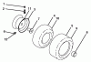 Husqvarna GT 2254 (96025000200) - Garden Tractor (2005-05 & After) Ersatzteile Wheels & Tires